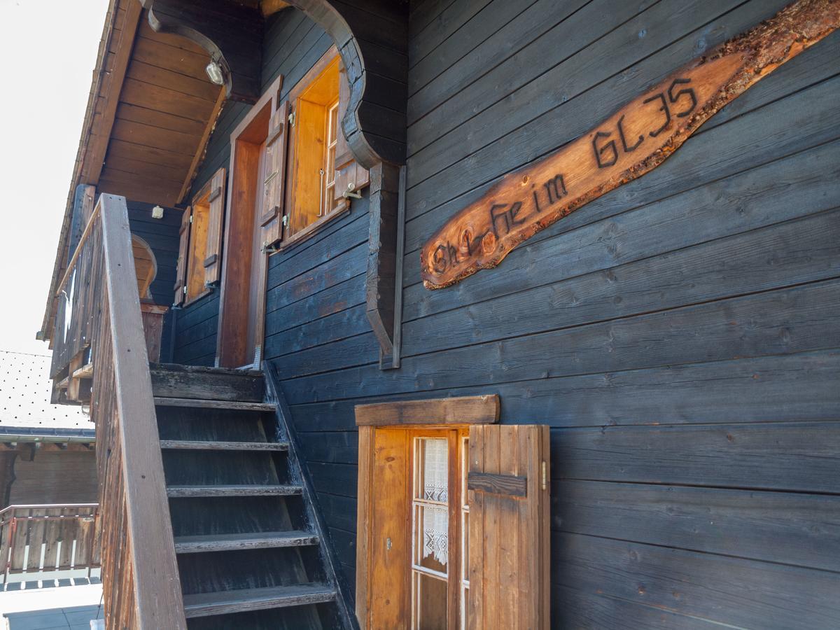 Gruppenhaus Im Walliser Alpstyle Rosswald エクステリア 写真